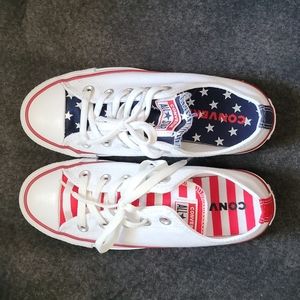 Stars and Stripes Converse